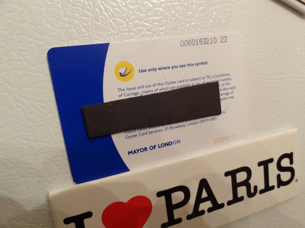 Glue magnets to the back of travel souvenirs to create travel-themed magnets
