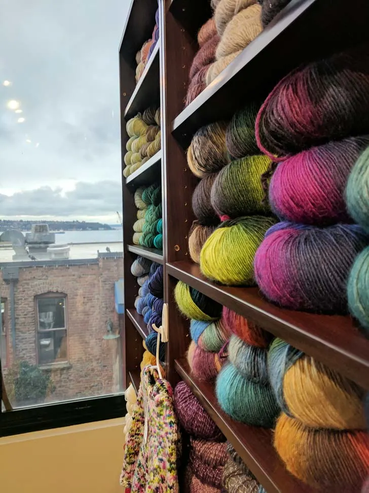 Even shops often have amazing views