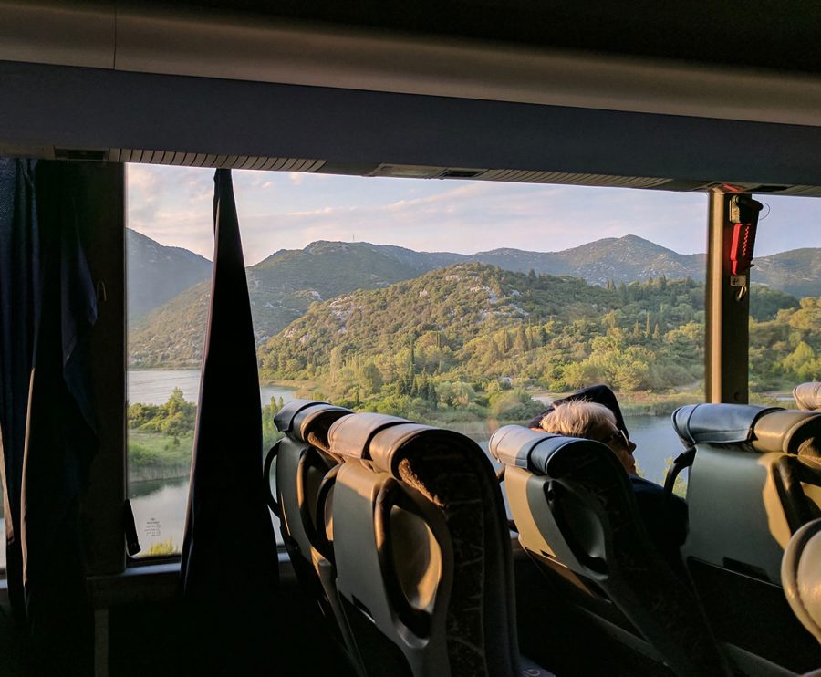 Hh bus solo bus. Split to mostar. Bosnia 9