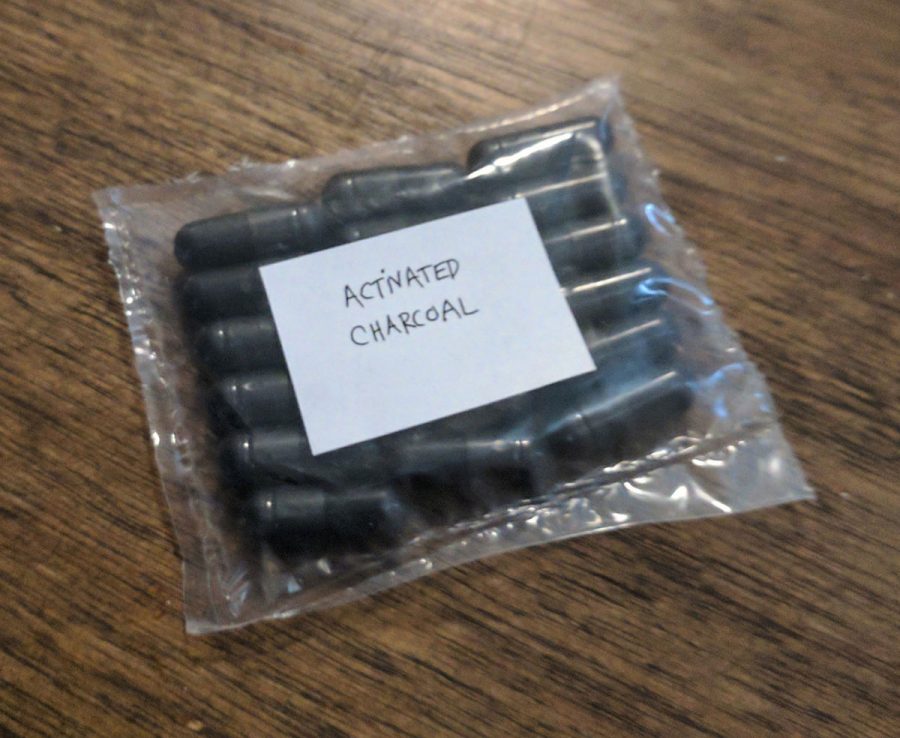 Travel solo health activated charcoal