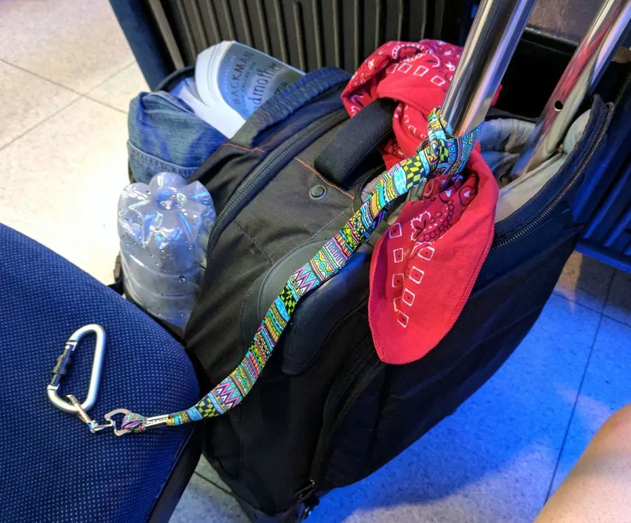 Travel solo security luggage