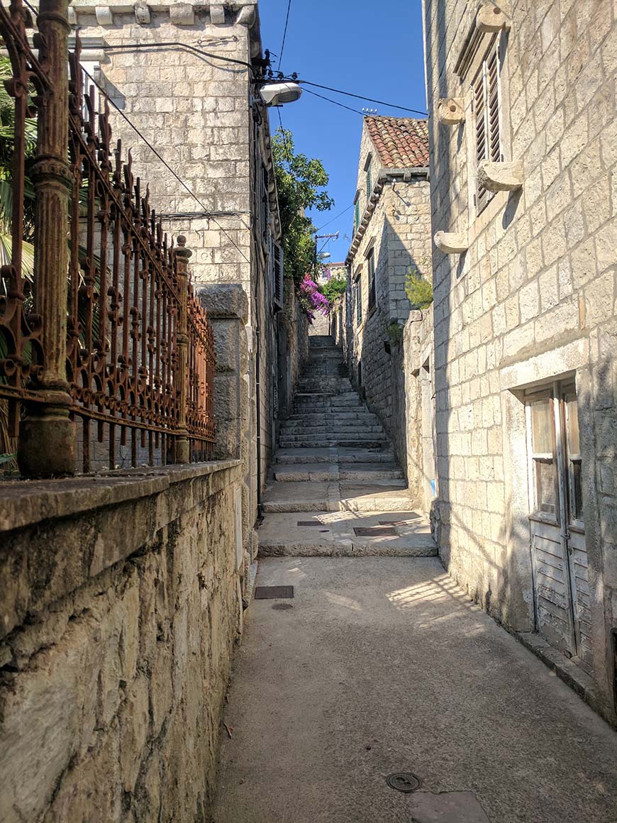 Exploring cavtat was like stepping back in time, unspoiled by crowds offloaded from cruise ships