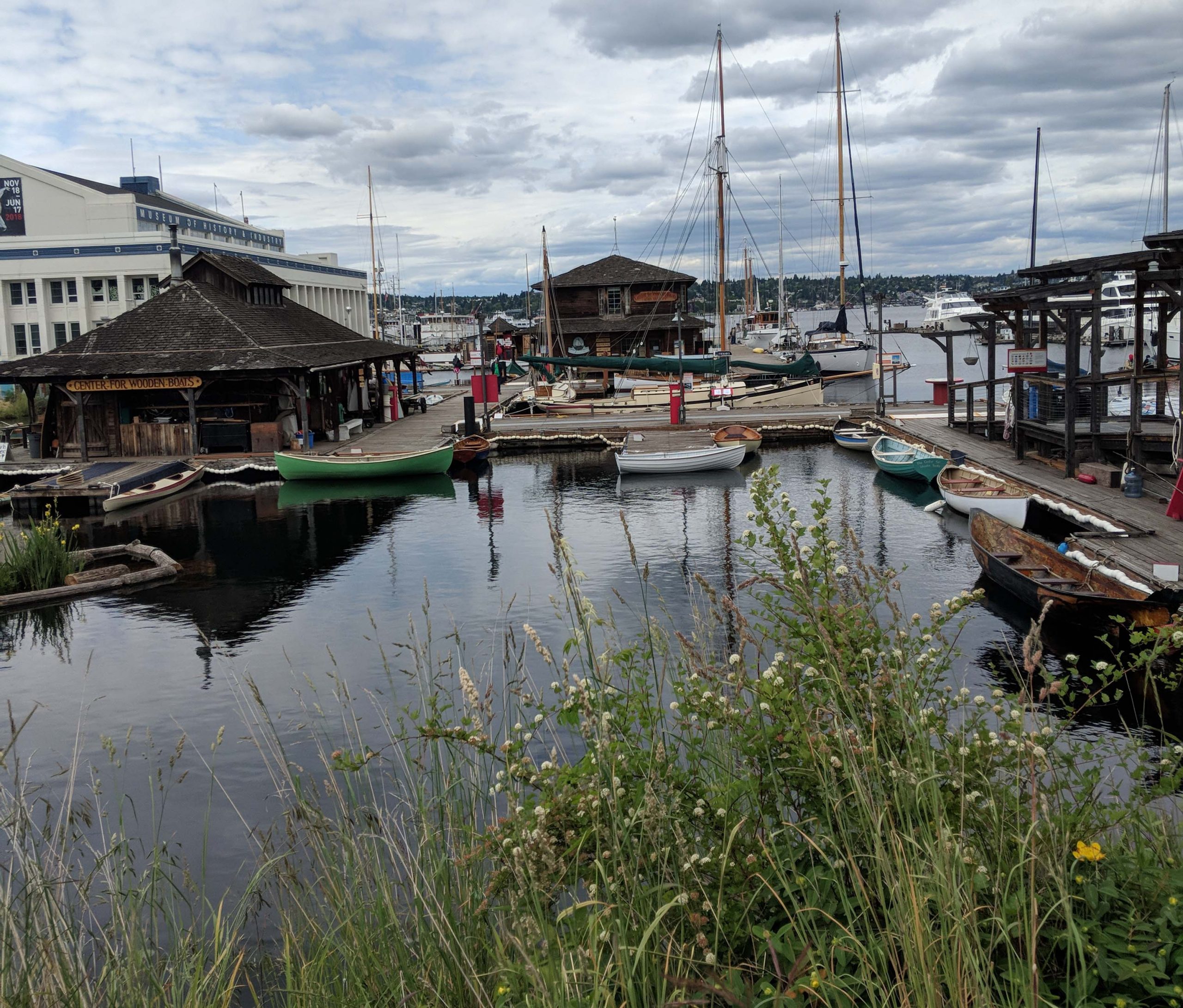 South lake union in seattle.
