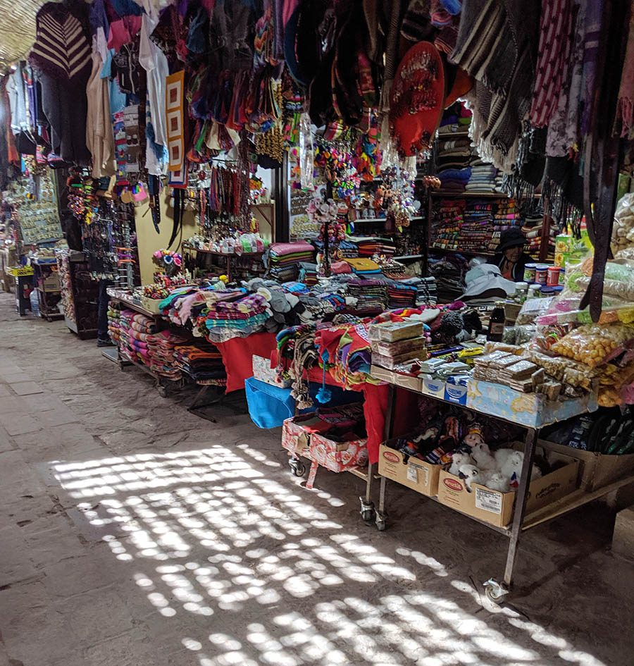 Though gaudy, tourist markets sometimes have treasures