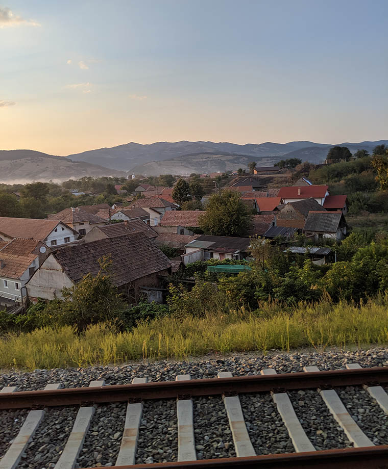 Romanian trains offer a glimpse into villages and iconic landscapes