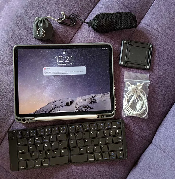 My ultralight portable office