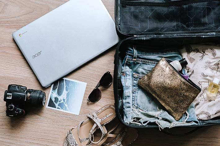 What you pack will define your needs in a suitcase for travel