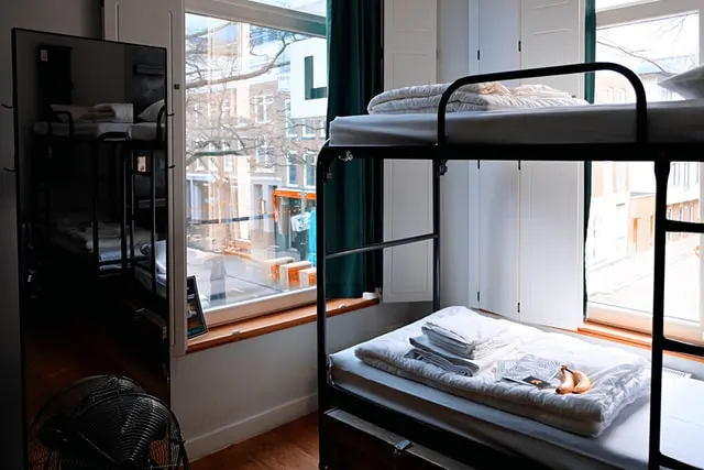 Dorms are not the best place to make friends in a hostel, but common areas can be better.