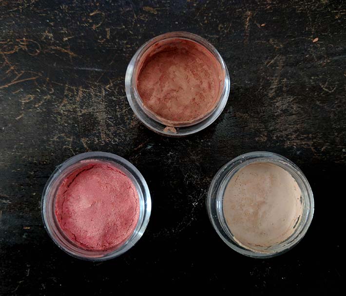 Ultra compact makeup for one bag travel or backpacking