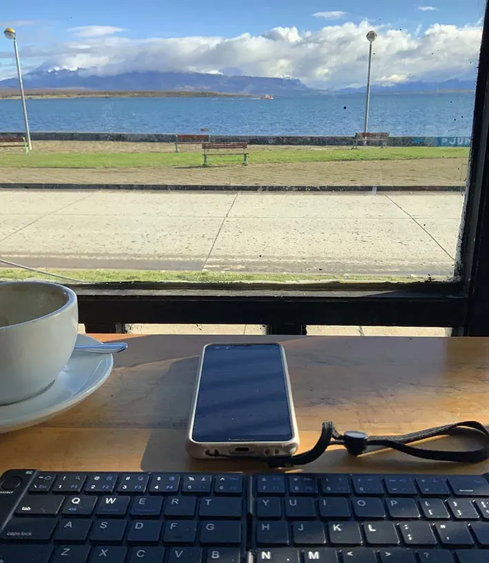 Remote work patagonia
