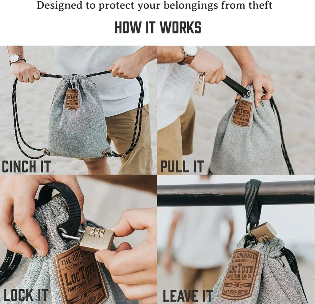 Slash proof travel bag digital nomad
