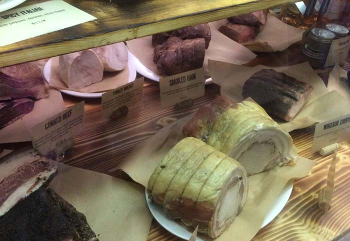 Bainbridge island lunch spot offering deli meats