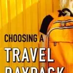 How to choose a daypack backpack for easy city exploring and hiking while traveling