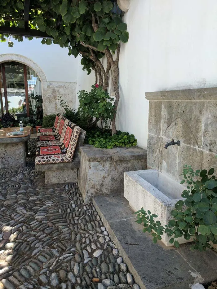 A courtyard in bosnia.