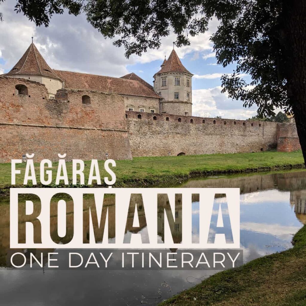 Itenerary for exploring fagaras and the surrounding area in romania