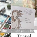 How to make a travel journal filled with art
