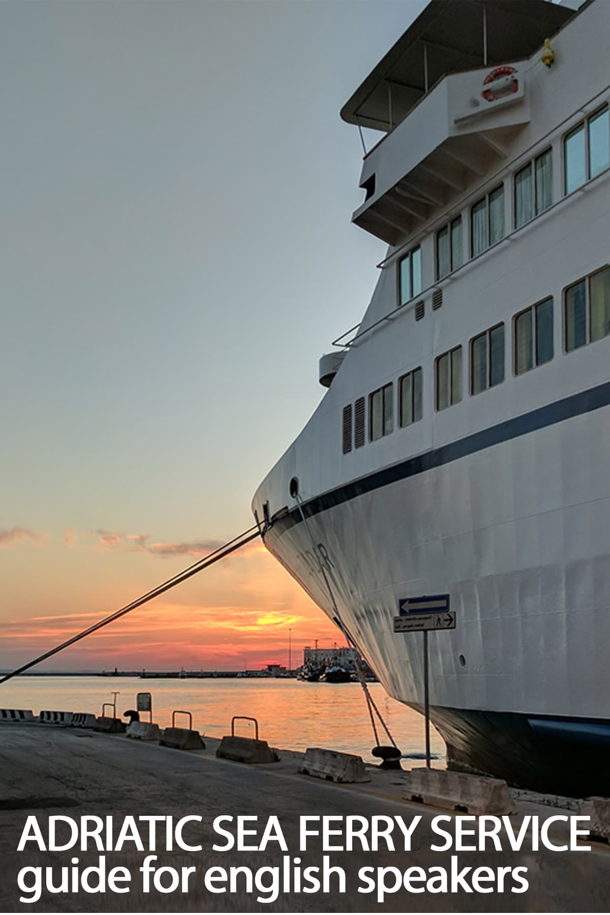 Navigating the state run adriatic sea ferries from italy to croatian coasts