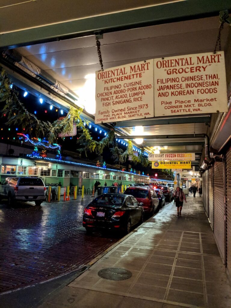 Pike place oriental market