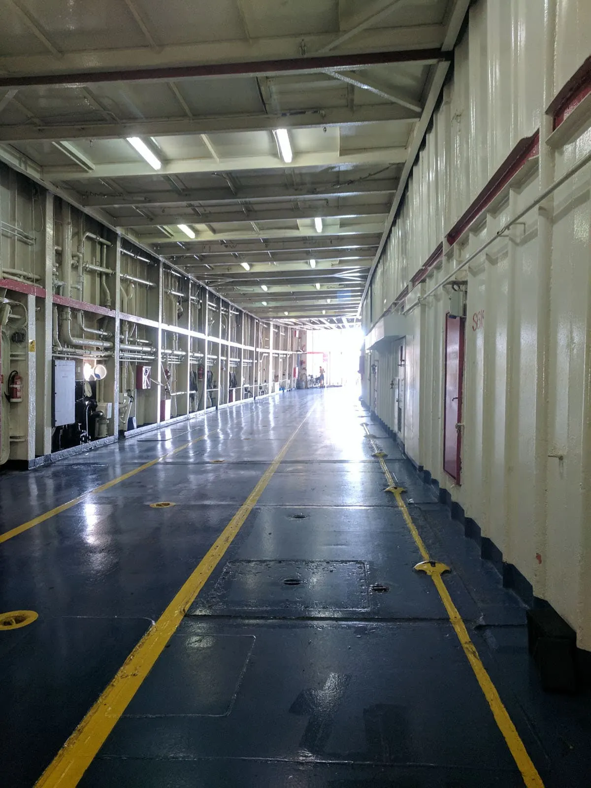 Like the smaller ferries in washington state, jadrolinija ferries board from the car deck.