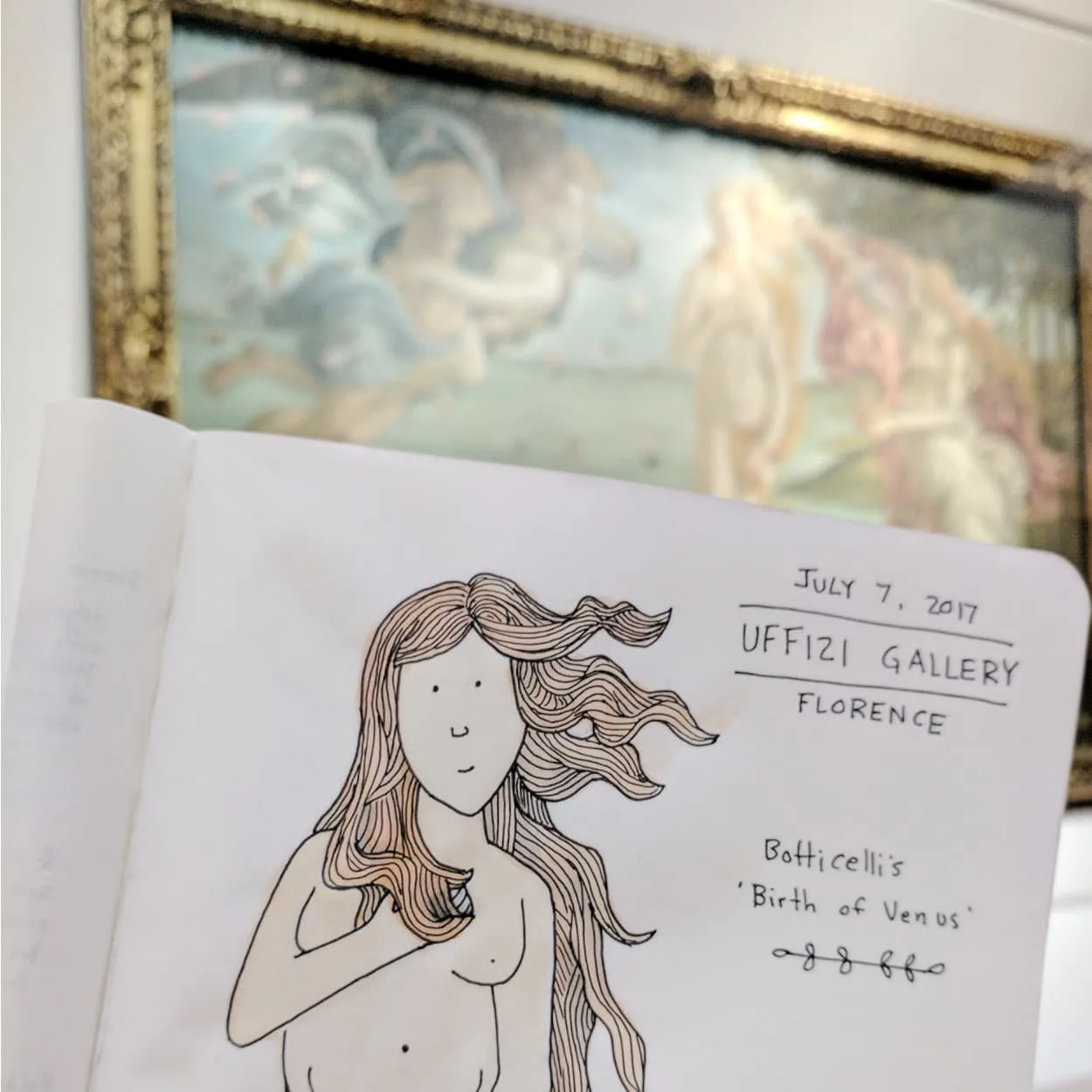 How to make a travel journal filled with art