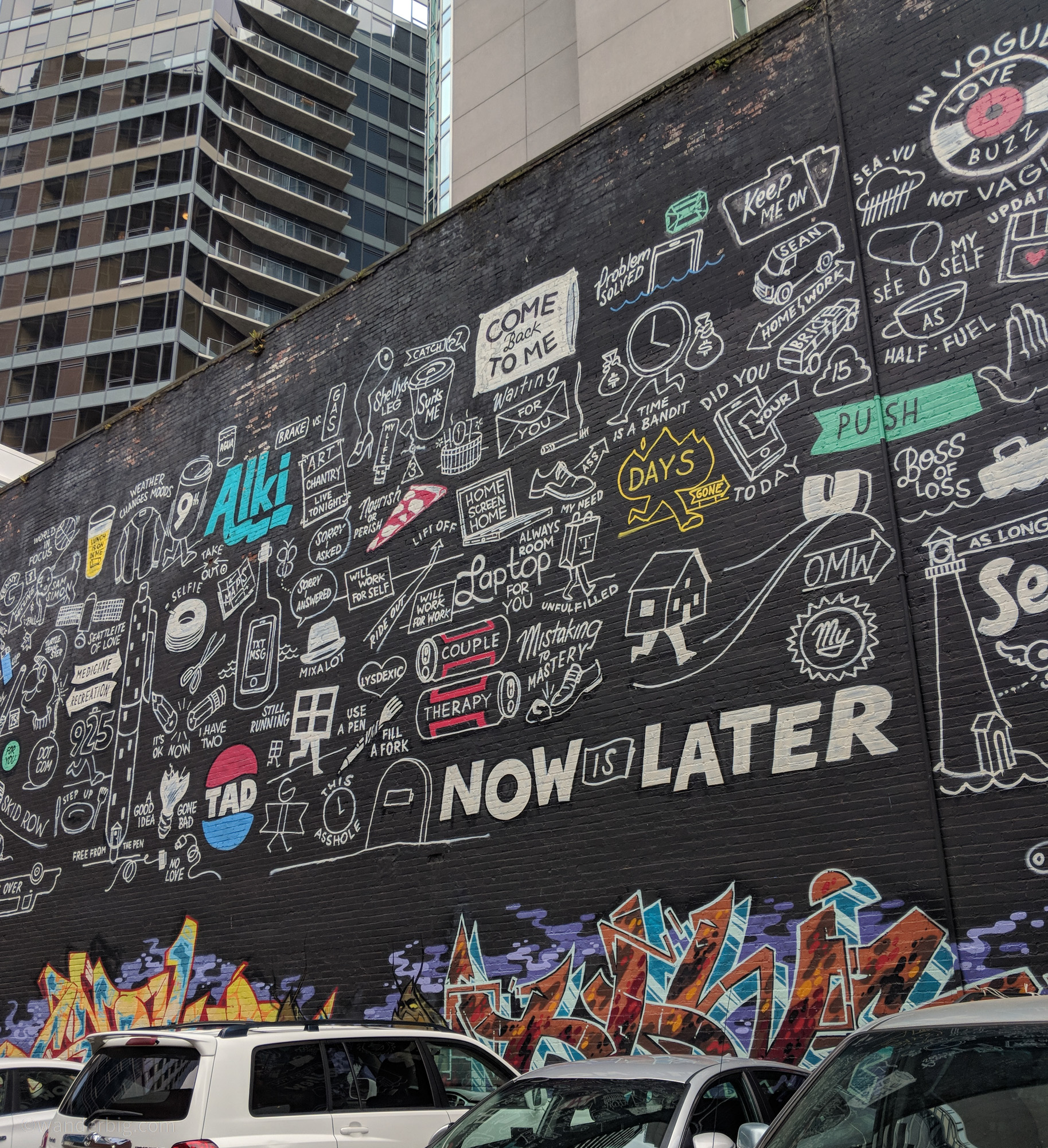 Doodle mural