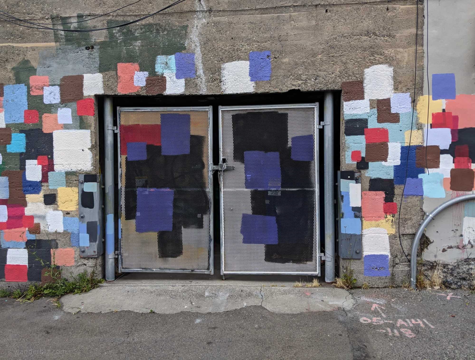 The evolving artwork of 1st and blanchard.