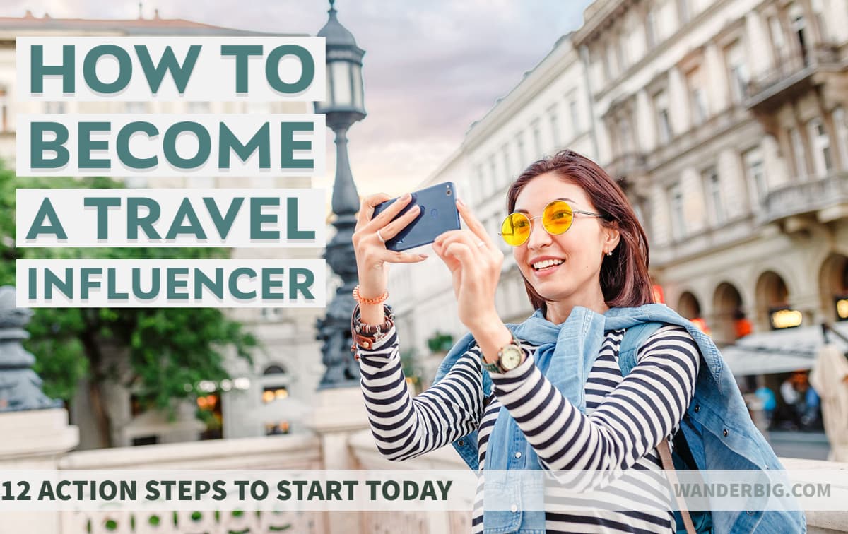 how to become a luxury travel influencer