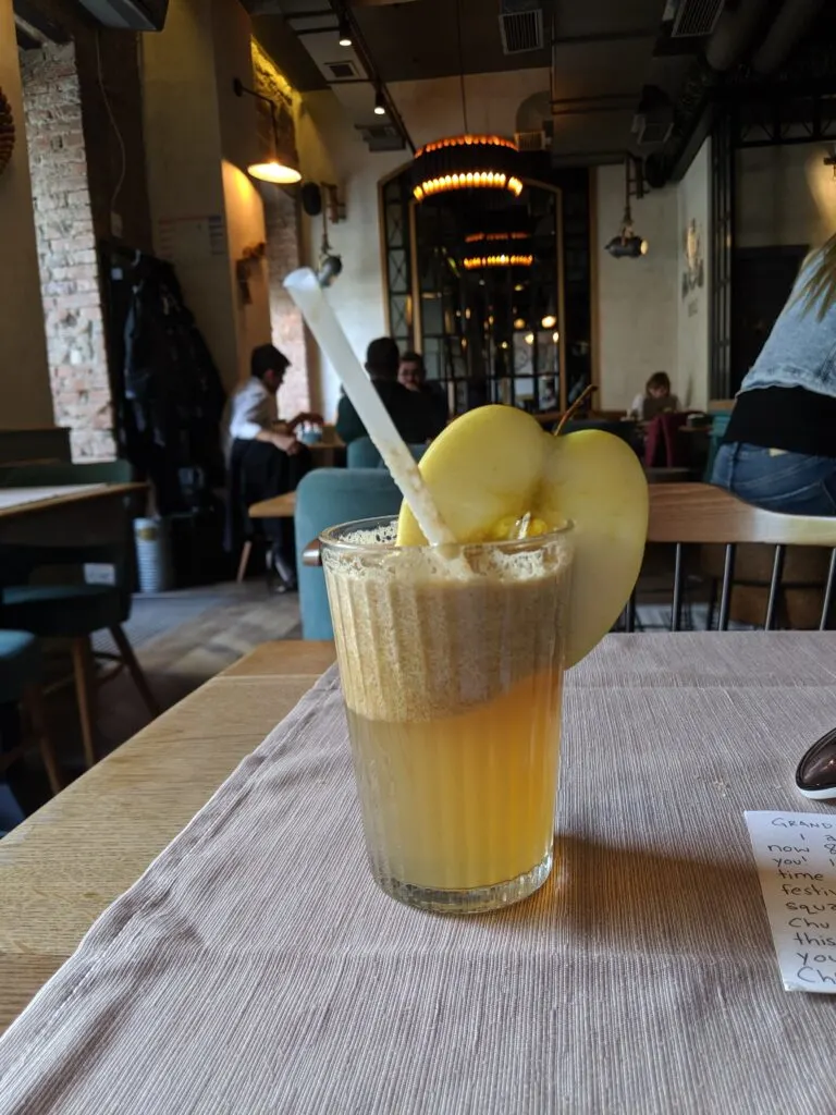 Apple juice in translyvania.