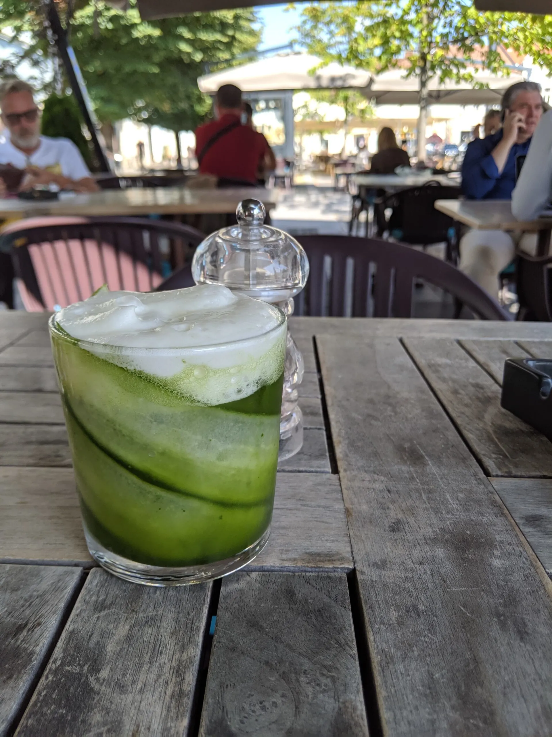 Green smoothie in romania.