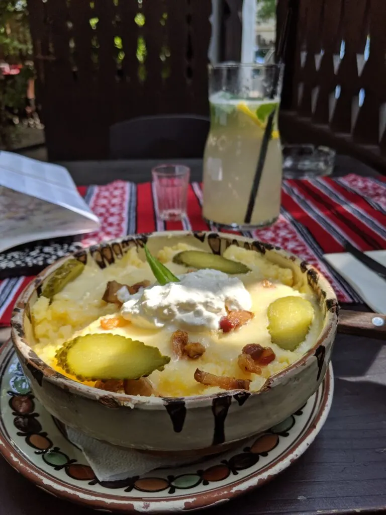 Polenta in romania.