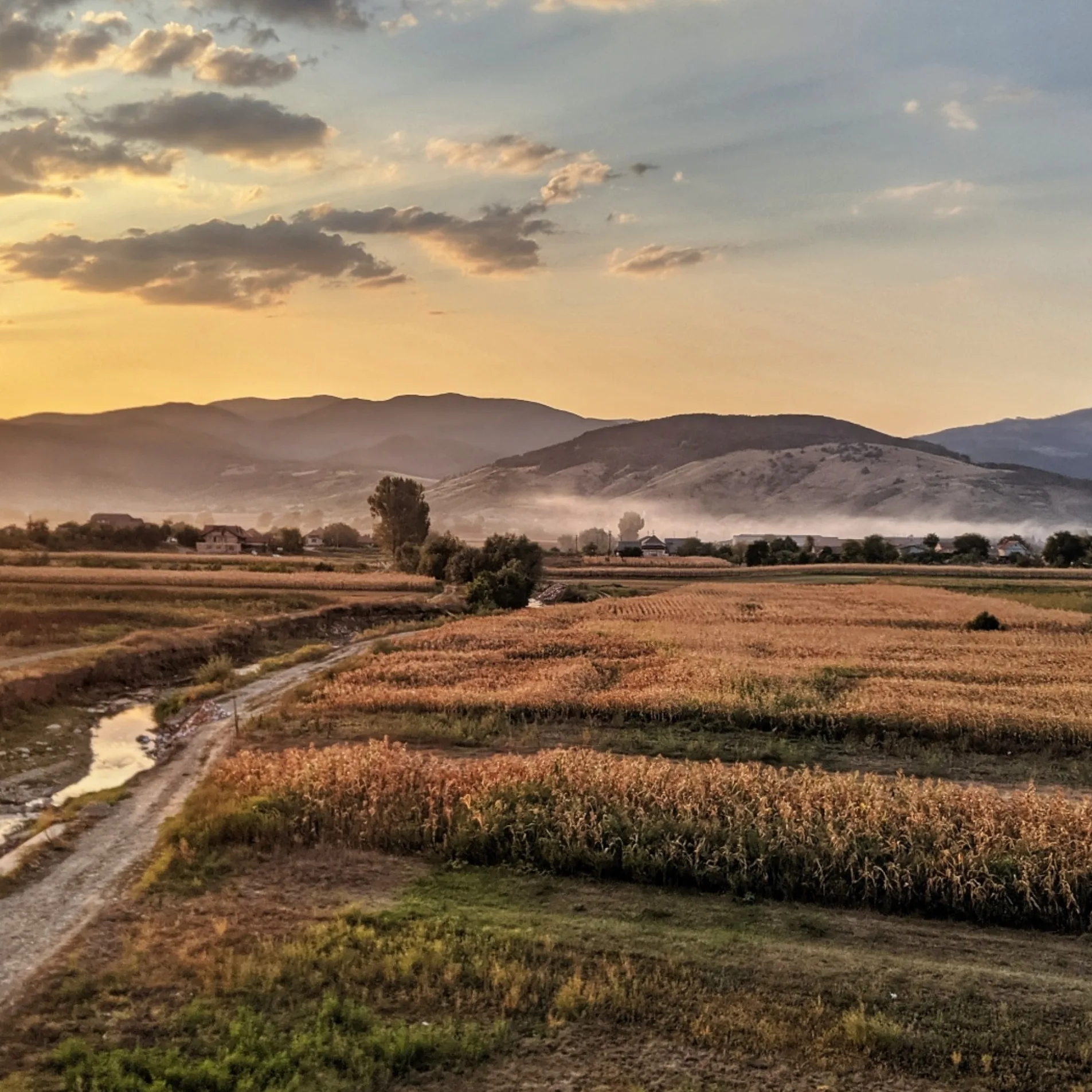 Transylvanian countryside.
