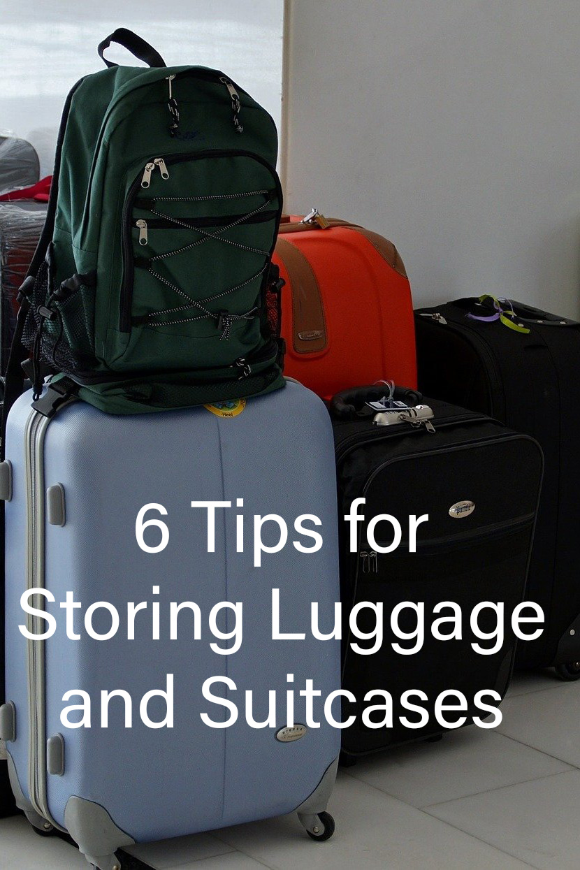 proper ways of storing luggage