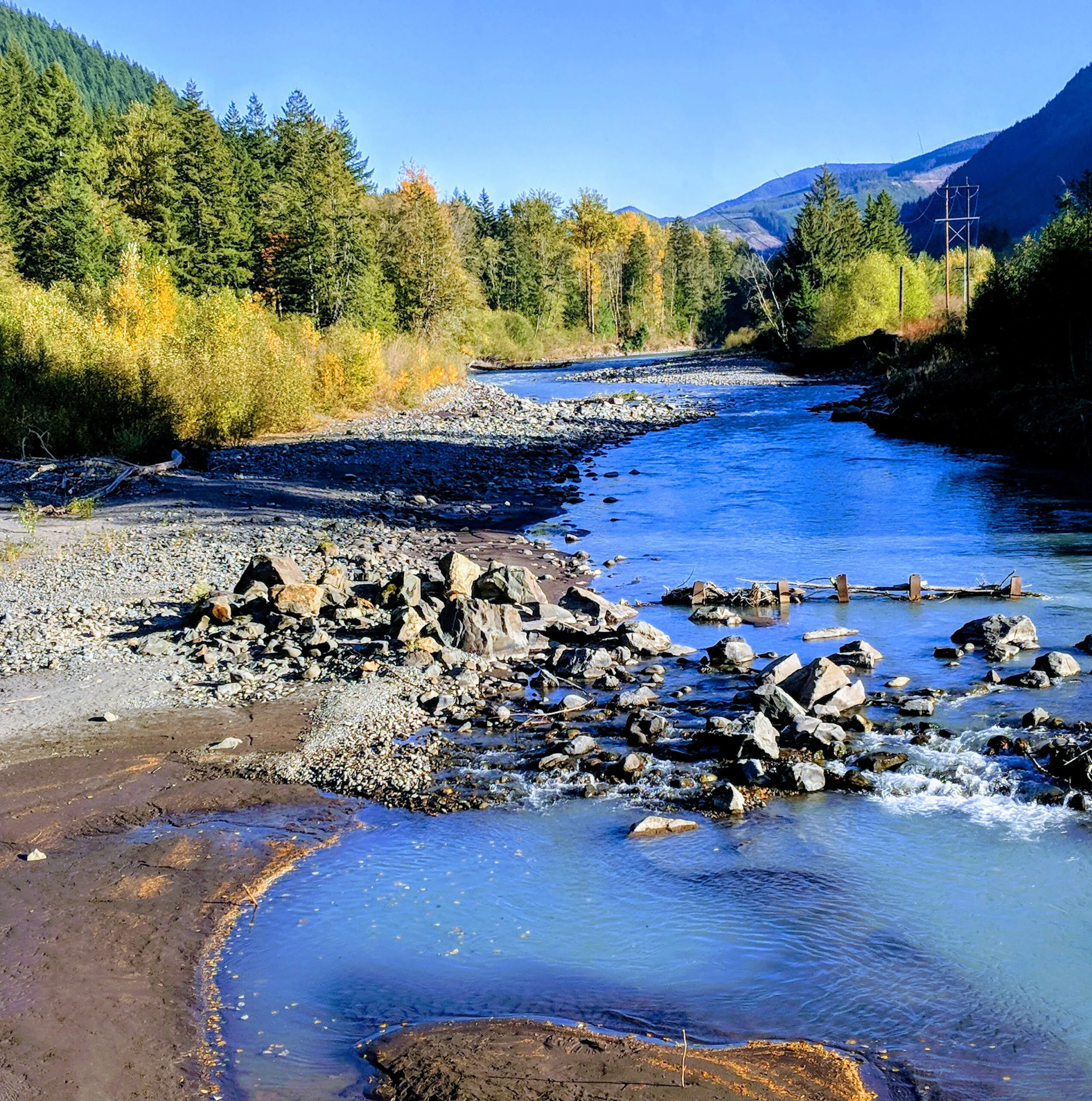 The white river in washington state.