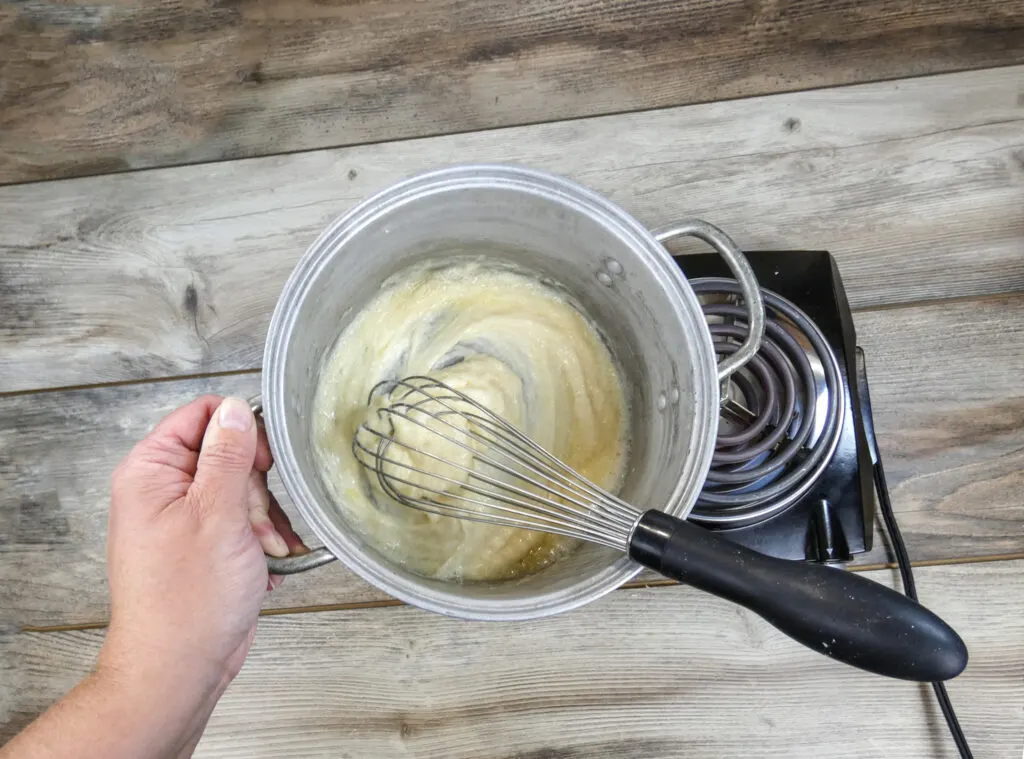 Thick but smooth texture is best for making laundry detergent sheets.
