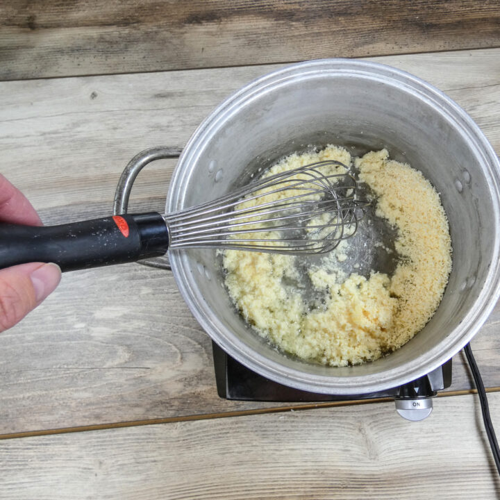 At first, the laundry detergent mixture will be tricky.