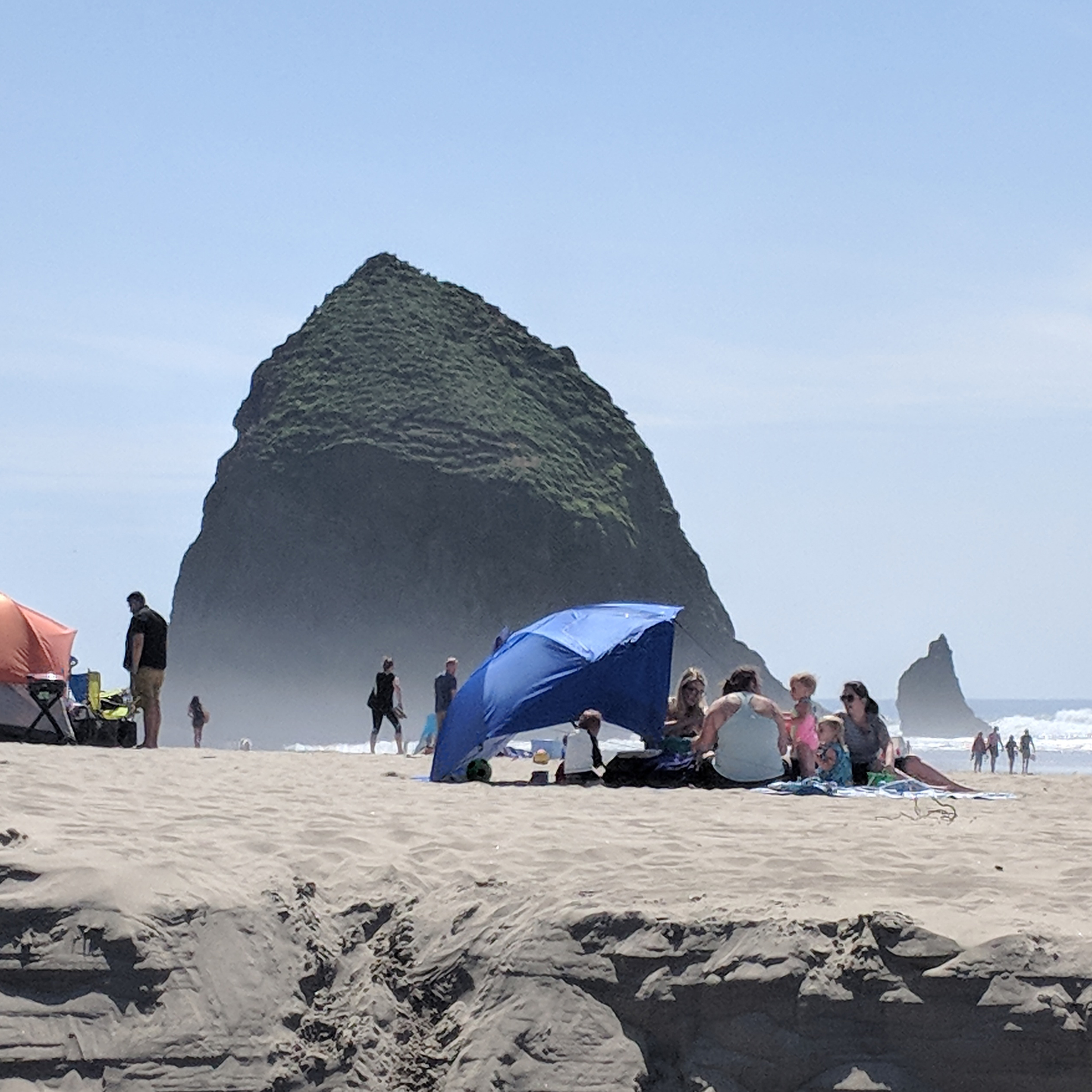 A beach in oregon