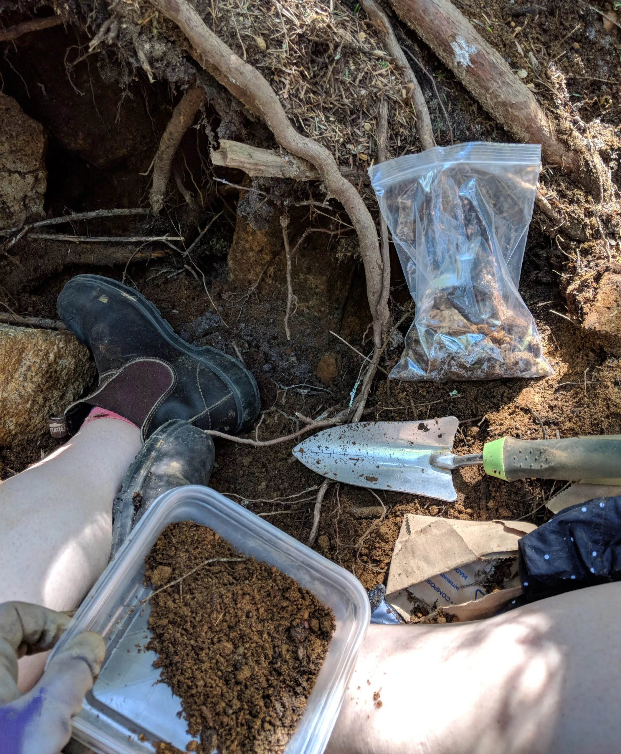Tools for digging crystals