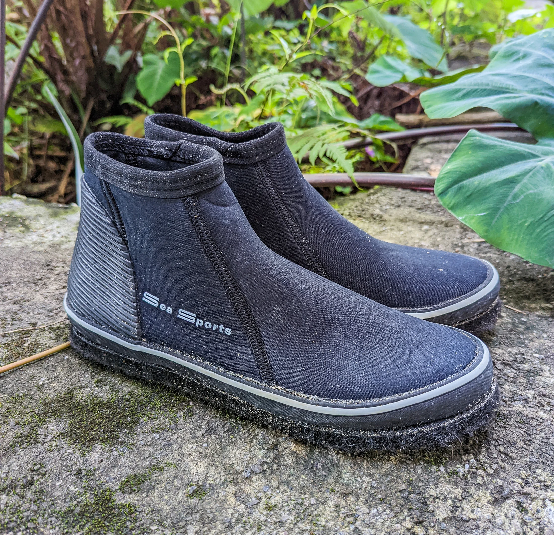 These shoes designed for walking on lave make exploring rocky hawaiian beaches much more easier and safe.