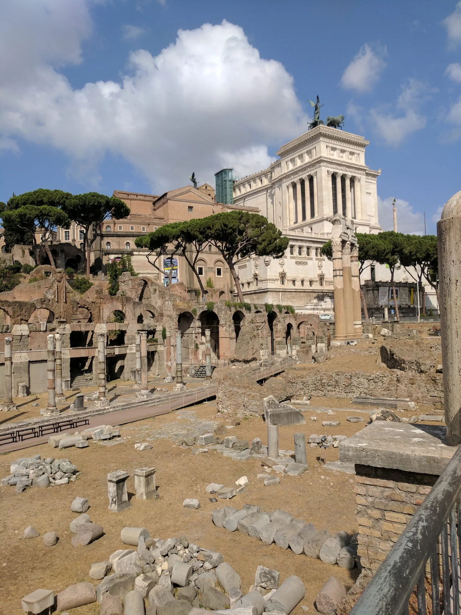 Ruins in rome.
