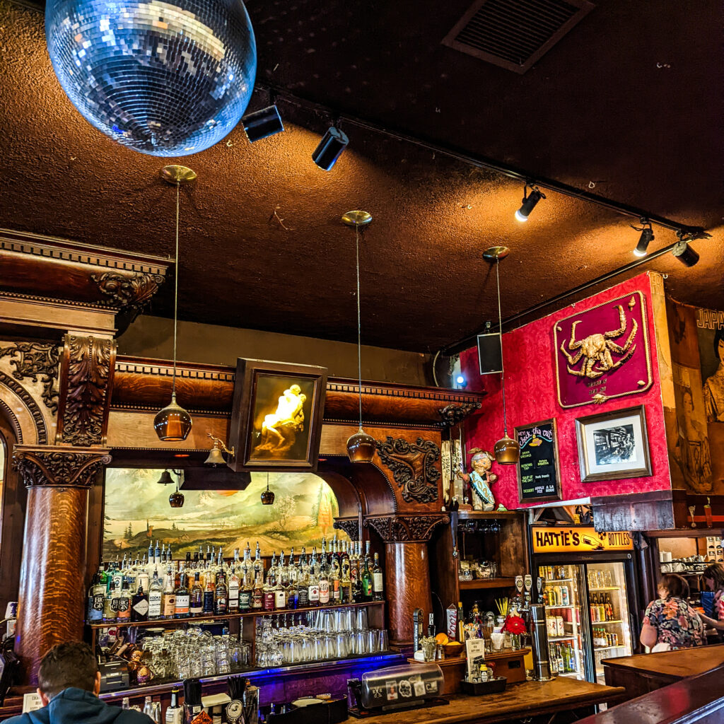 Hattie hats restaurant in ballard neighborhood of seattle washington is one of ballard's oldest restaurants.