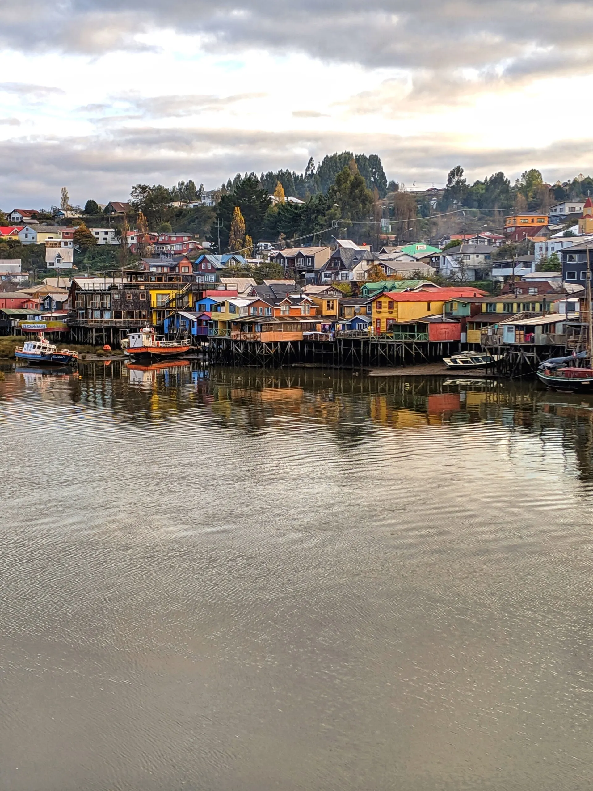 Chile houses on stilts.