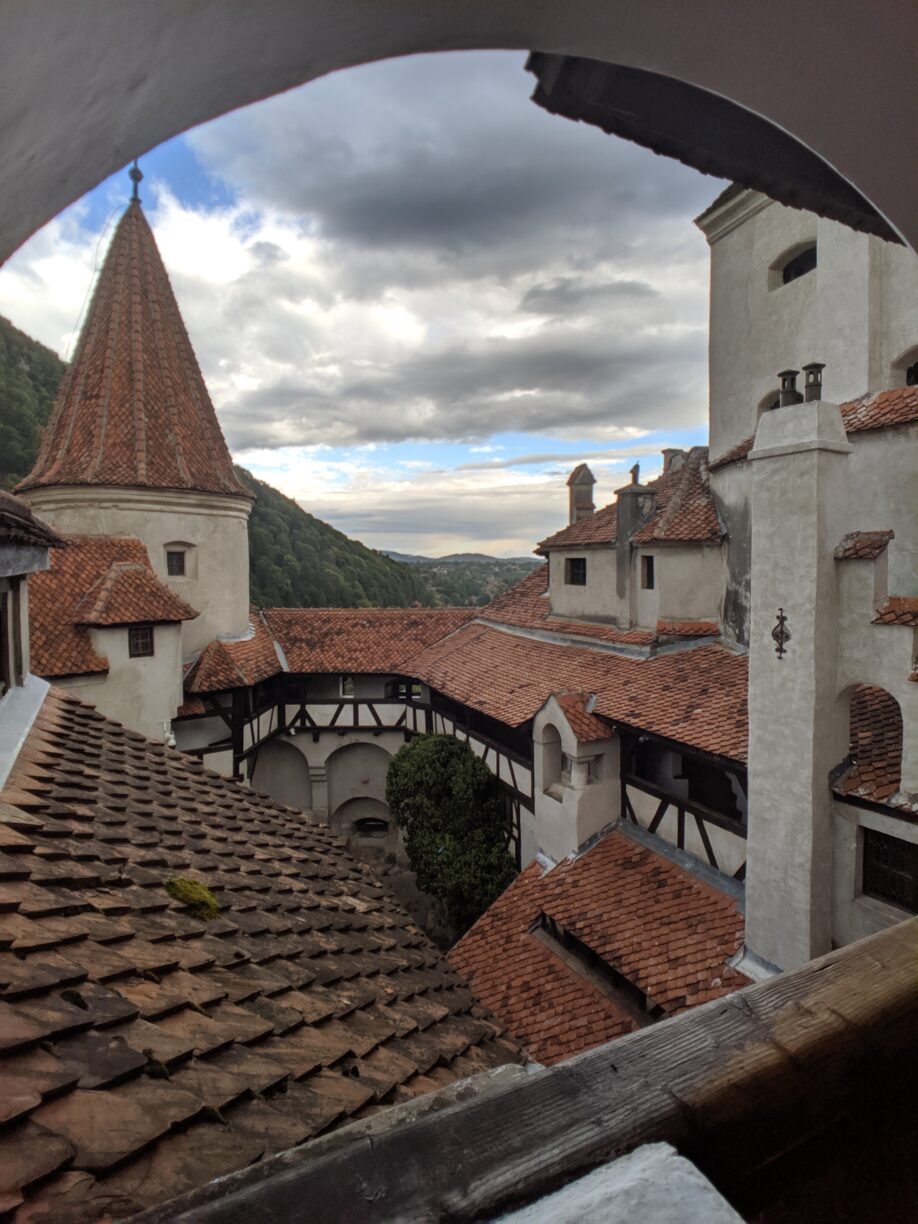Very old dracula's castle.