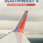 Read this before using southwest’s customer of size policy text on image of a plane wing