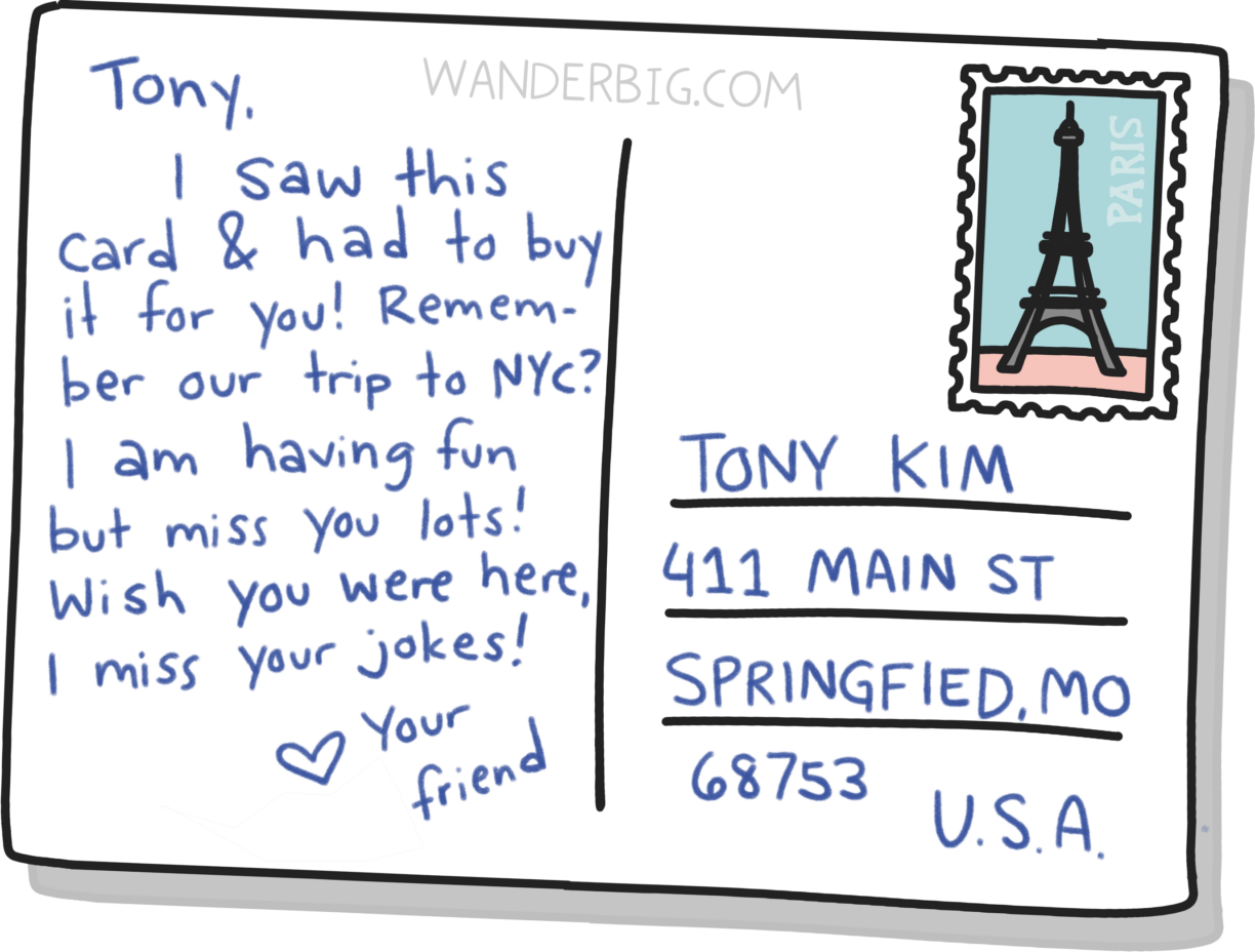 How to Write a Postcard Guide to Writing & Sending Cards