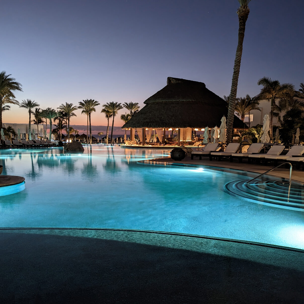 Pools at hilton's cabo azul resport