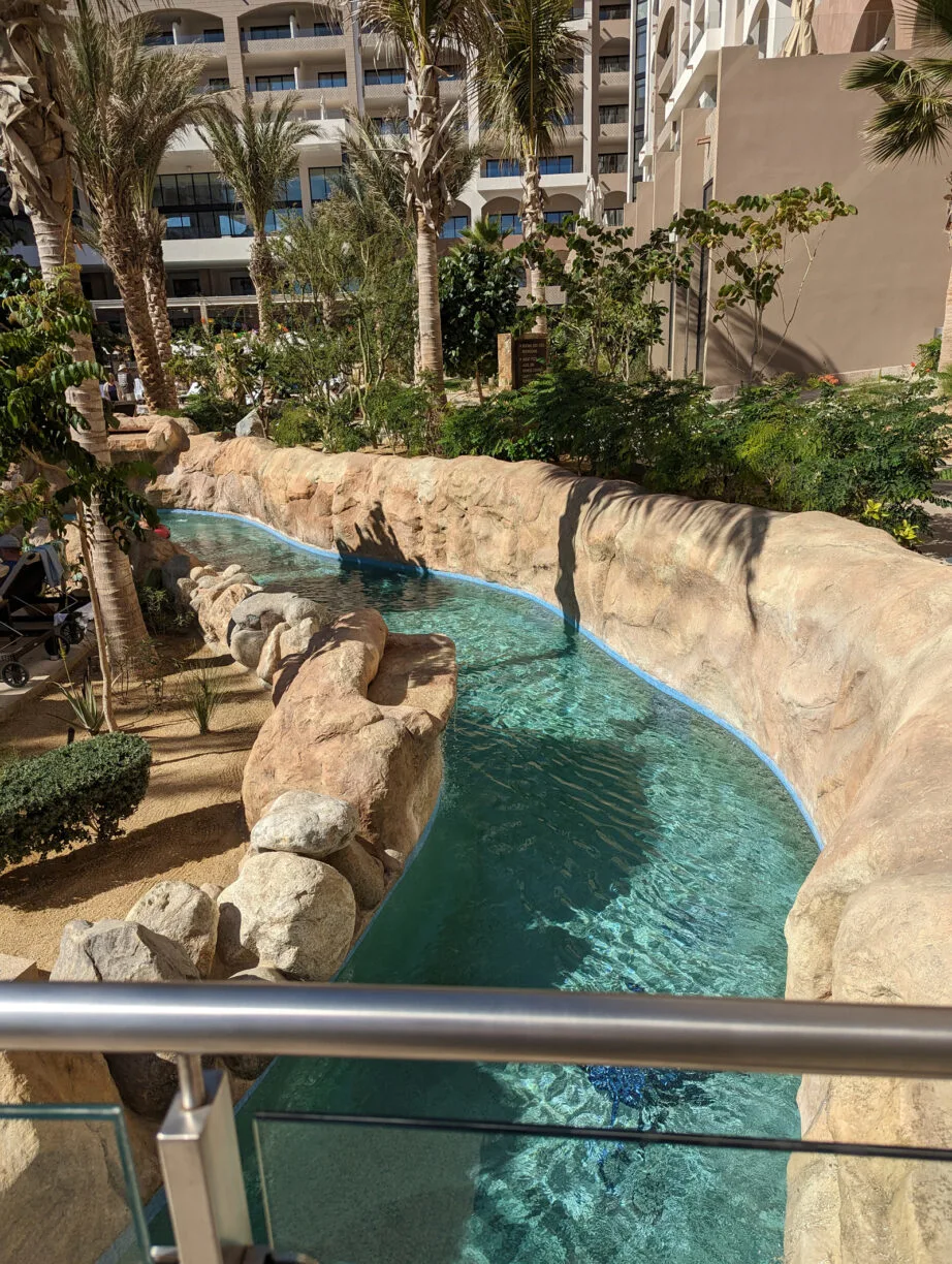 Lazy river at villa la valencia
