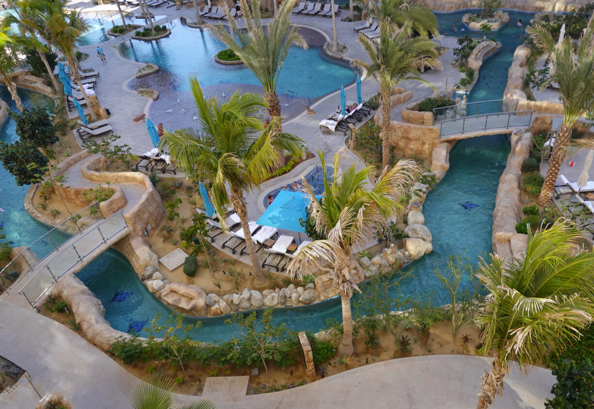 Lazy river at villa la valencia