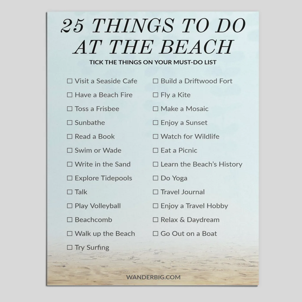 Wb beach things to do