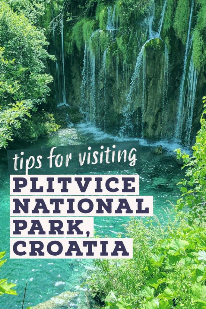 Visiting plitvice park in croatia